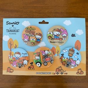 Special Edition Sanrio x Tanaka Farms Pin Set